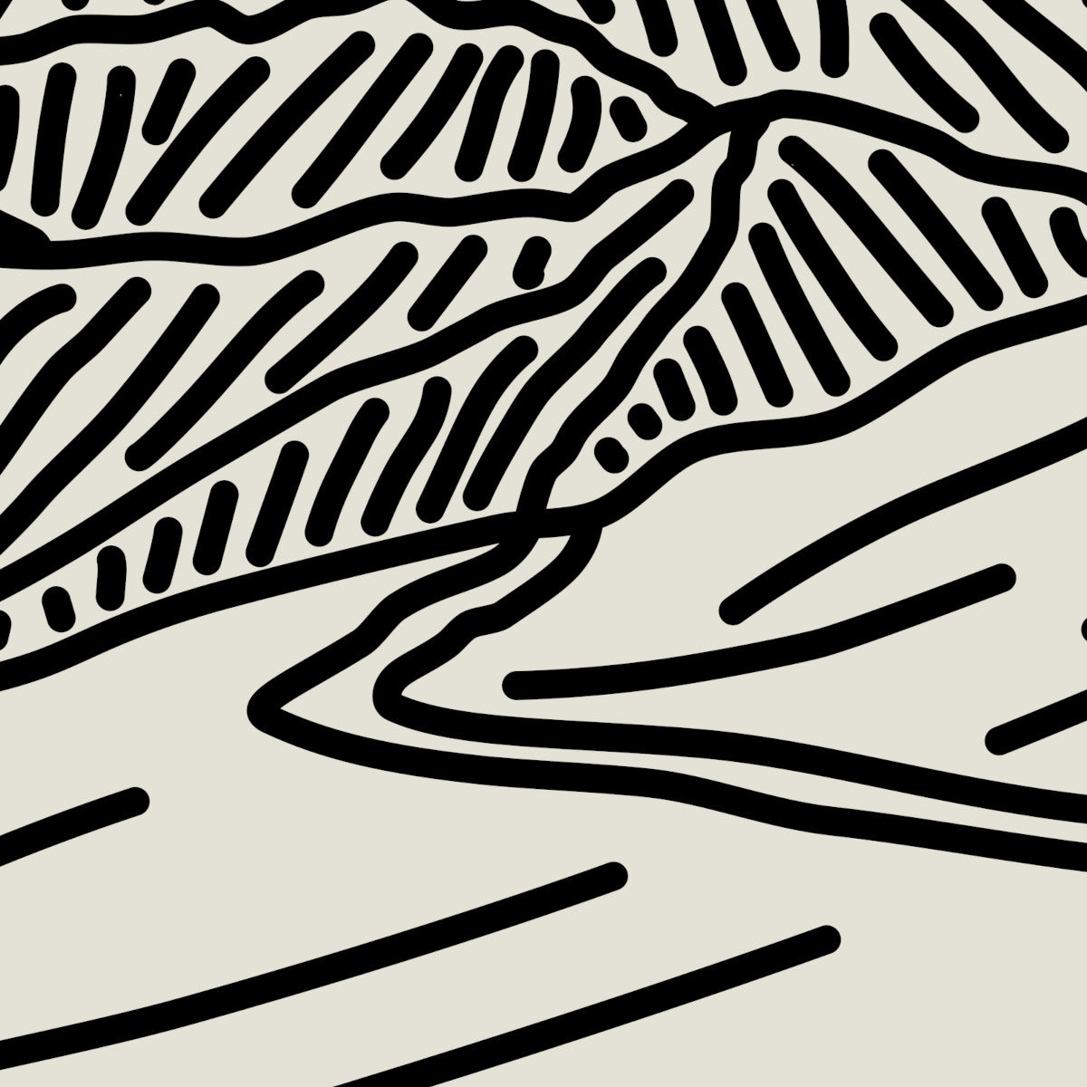 Denali Poster Vierkant: De Hoogste Top van Noord-Amerika