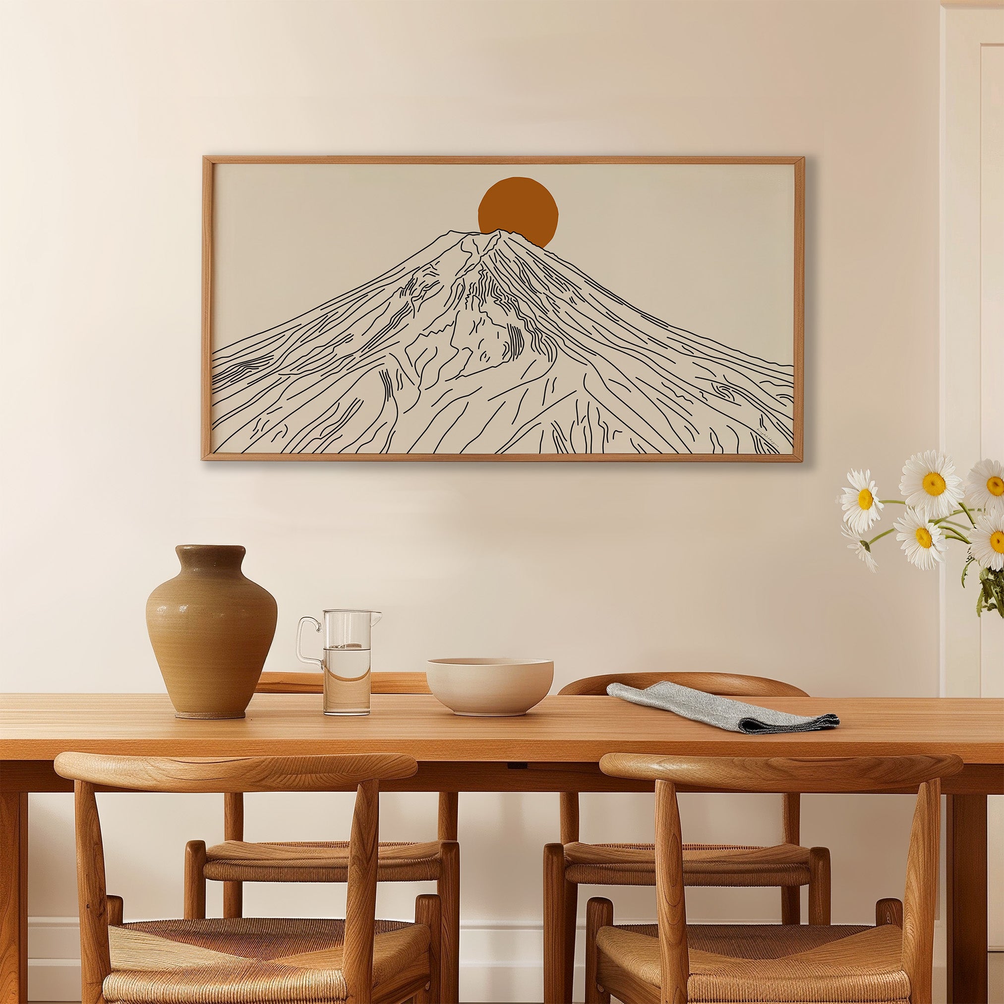 Reis naar Japan – Mount Fuji Panorama Poster