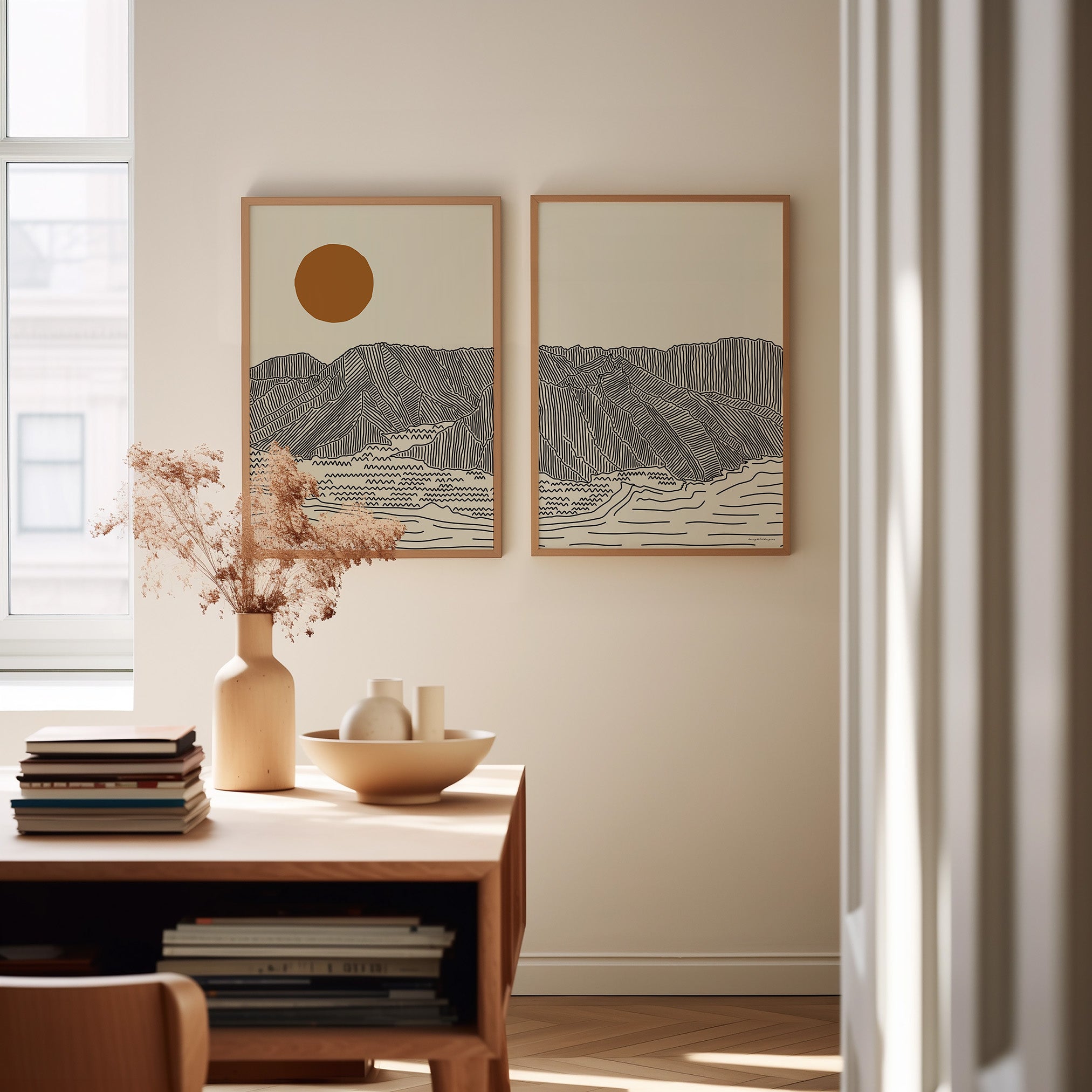 Tweeluik Poster - Jouw Herinnering aan Oahu, Hawaii