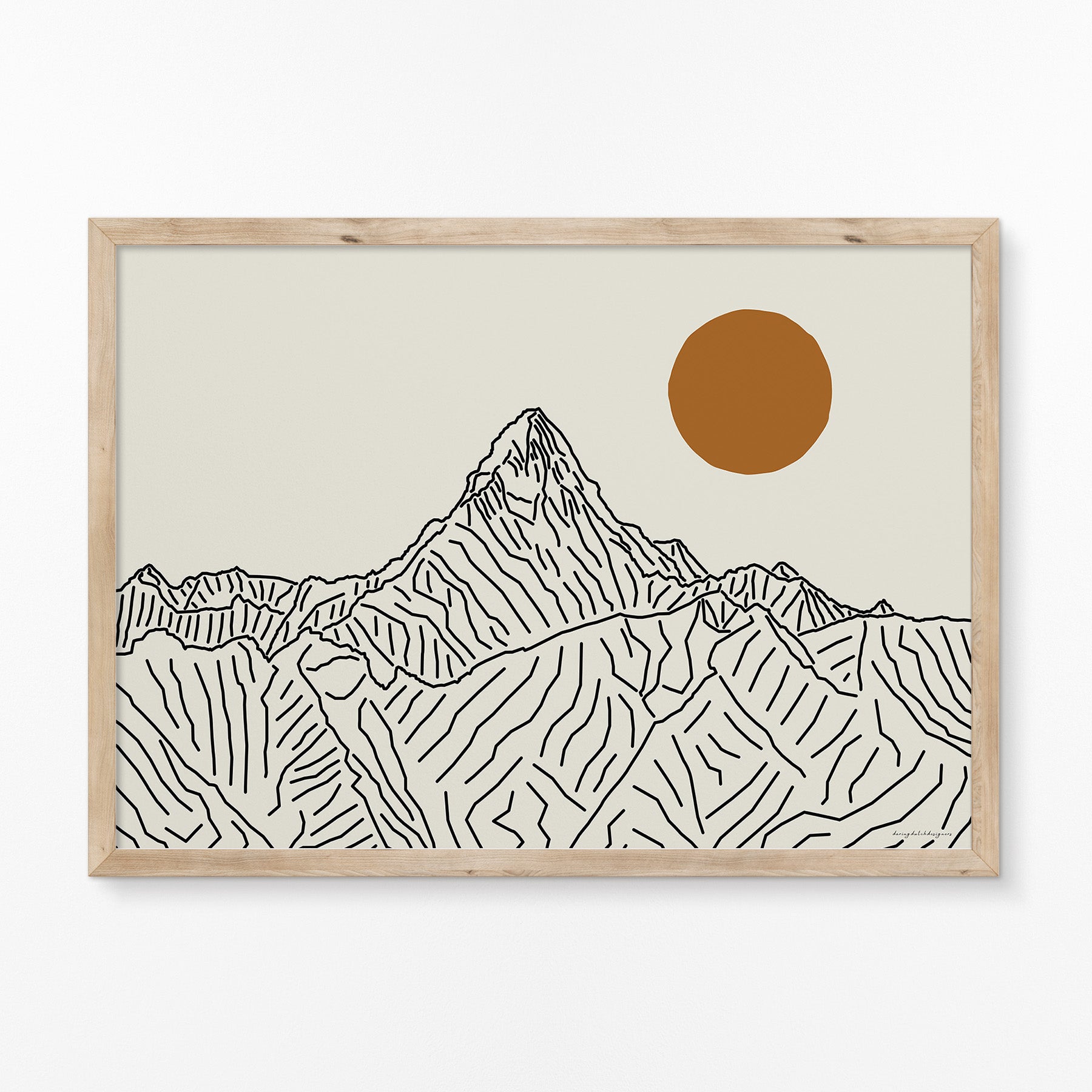 Mount Everest Poster Horizontaal