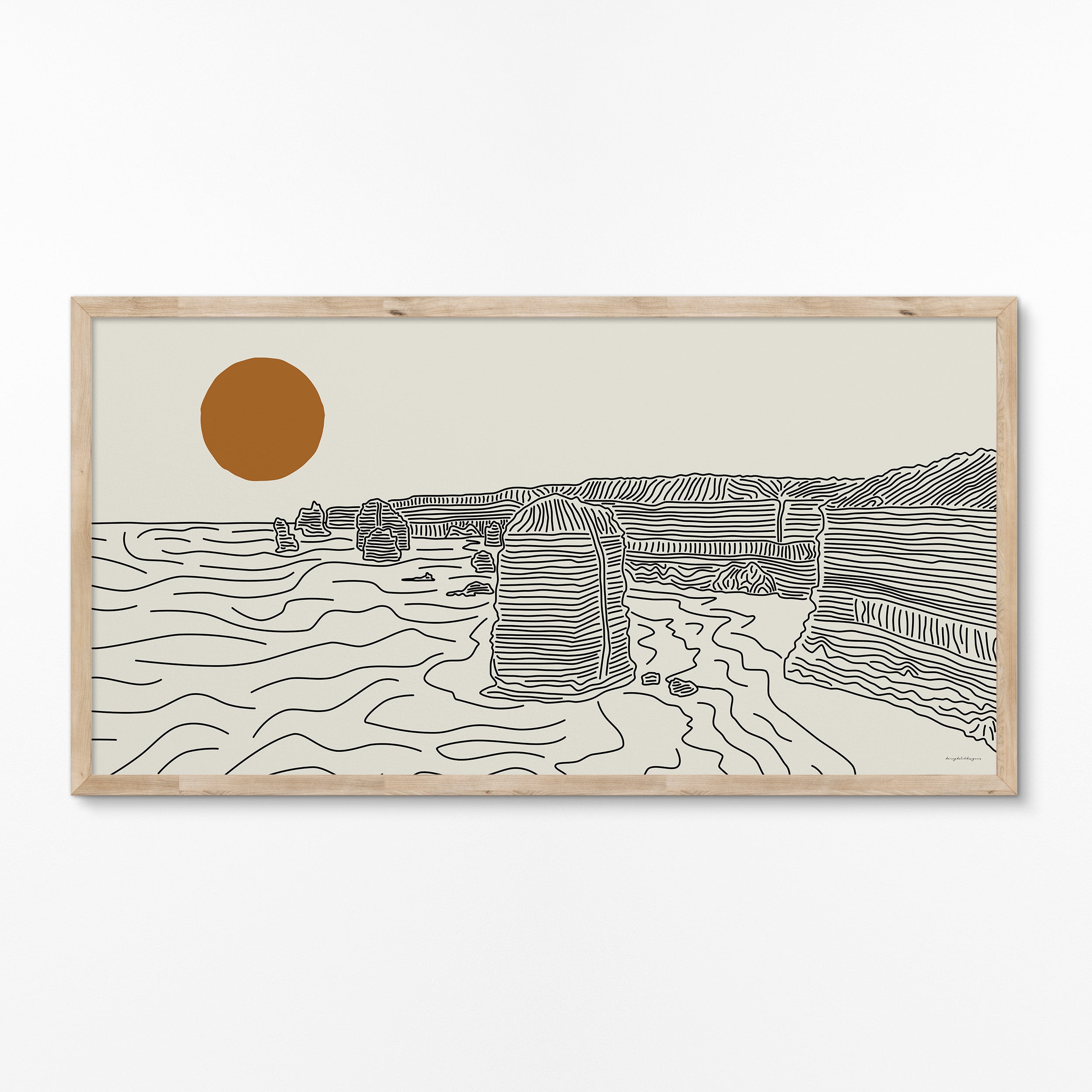 Great Ocean Road Australië Panorama Poster