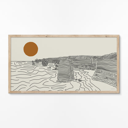 Great Ocean Road Australië Panorama Poster