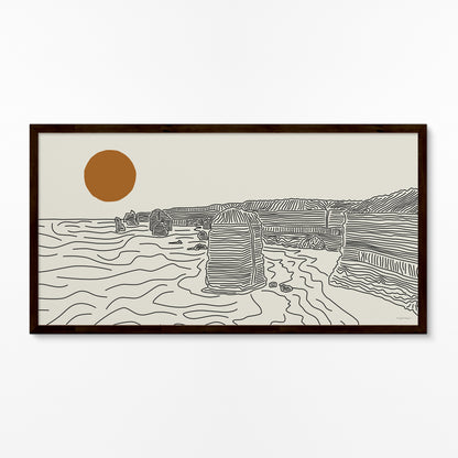 Great Ocean Road Australië Panorama Poster