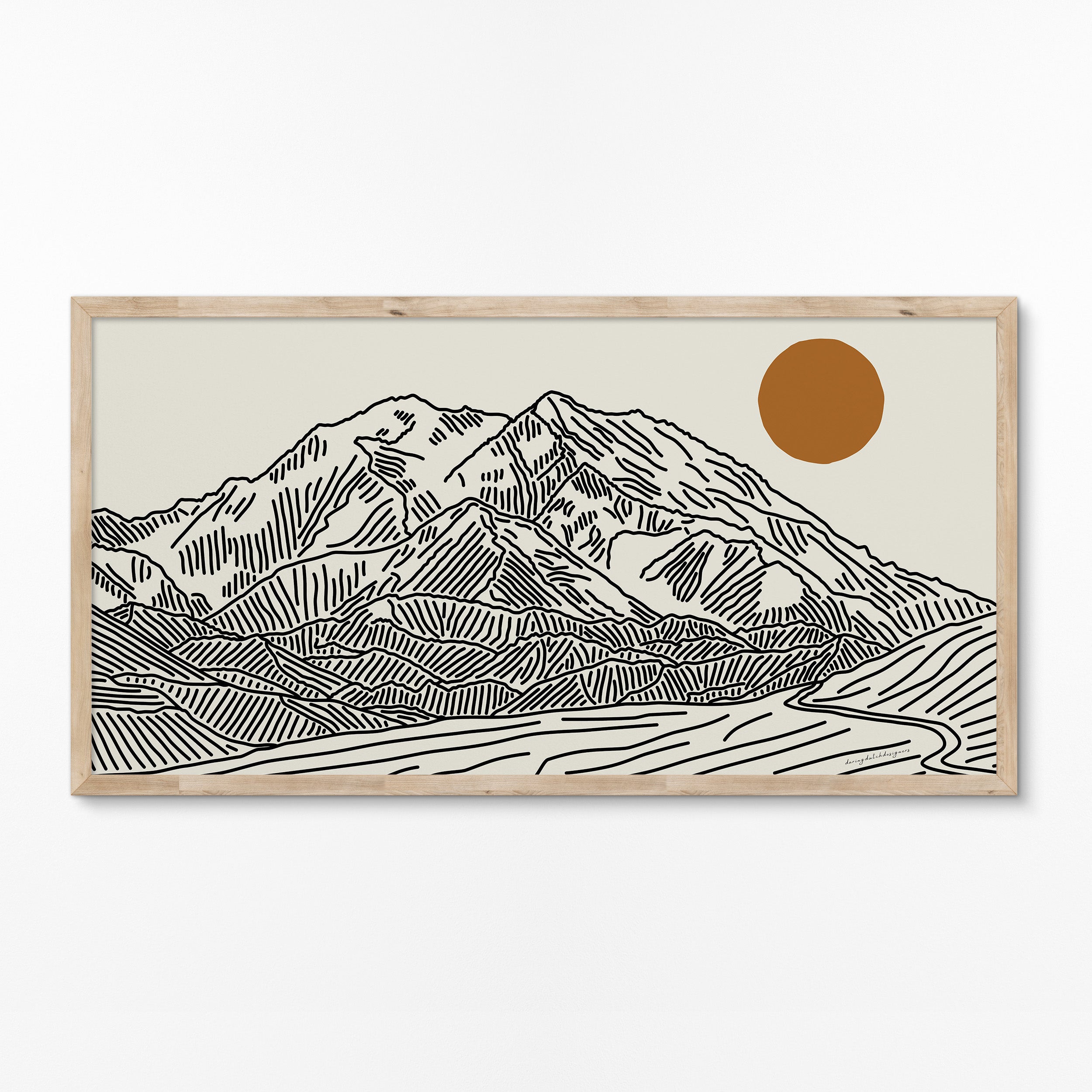 Denali Alaska Panorama Poster