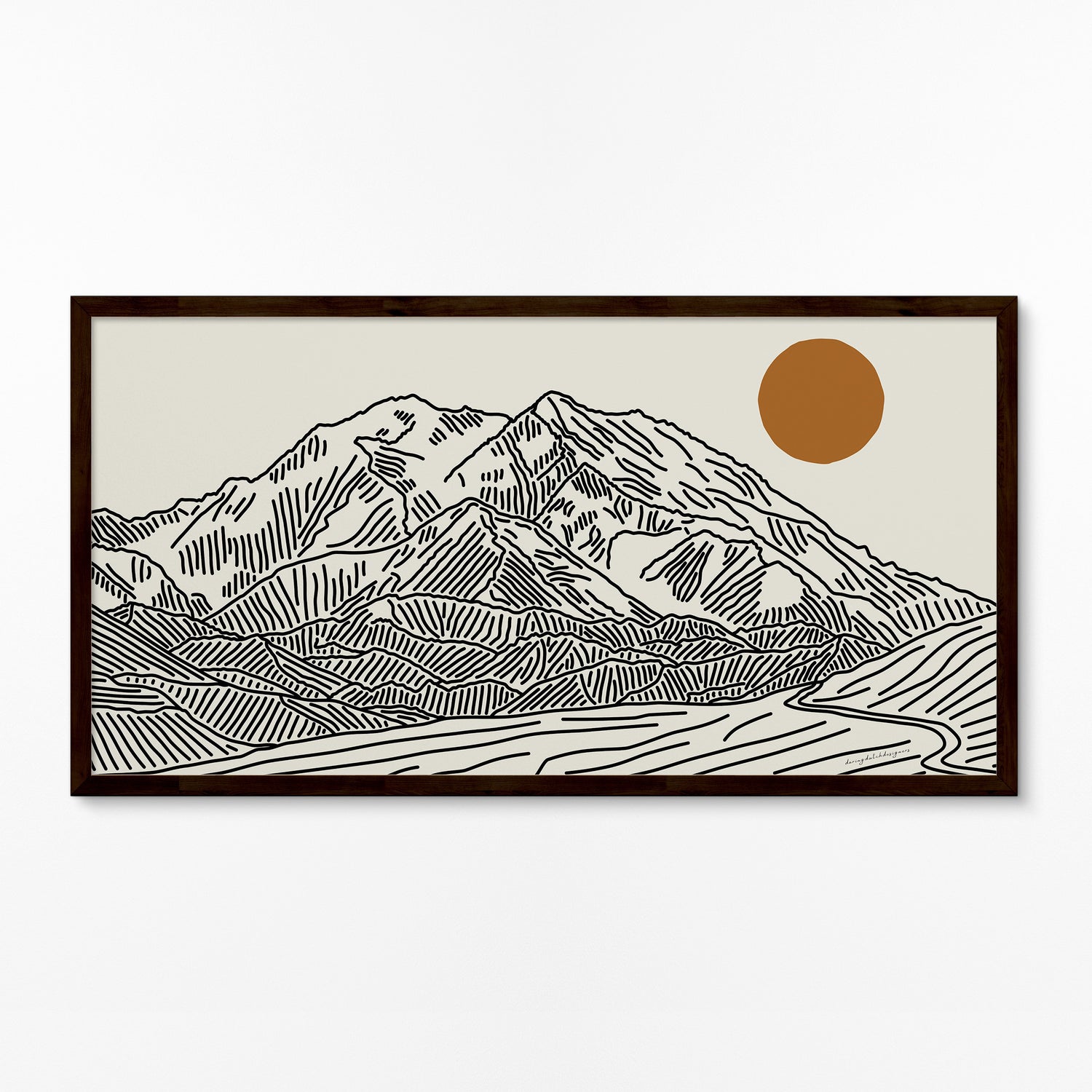 Denali Alaska Panorama Poster