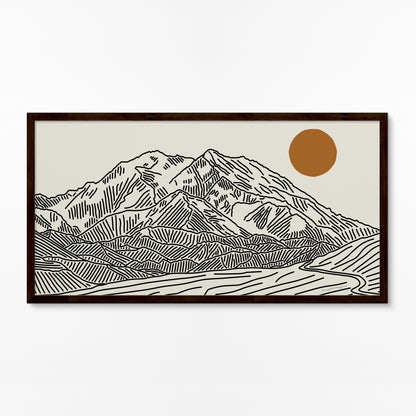 Denali Alaska Panorama Poster
