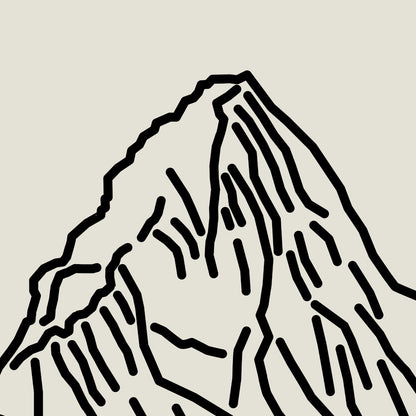 Mount Everest Poster Horizontaal