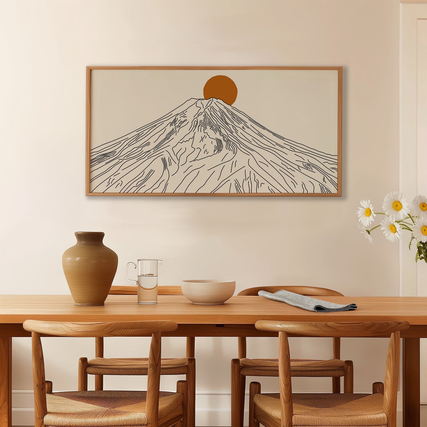 Reis naar Japan – Mount Fuji Panorama Poster