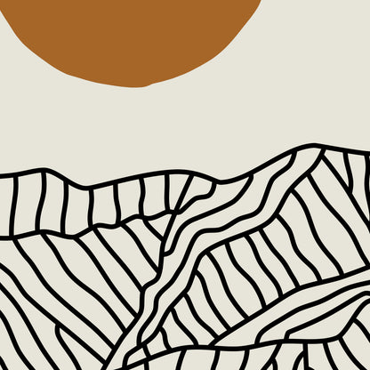 Two Views of the Southern Japanese Alps – Vertical Poster Set