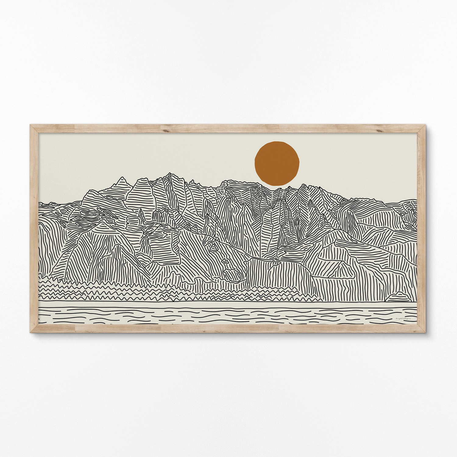 Kauai Hawaii Panorama Poster