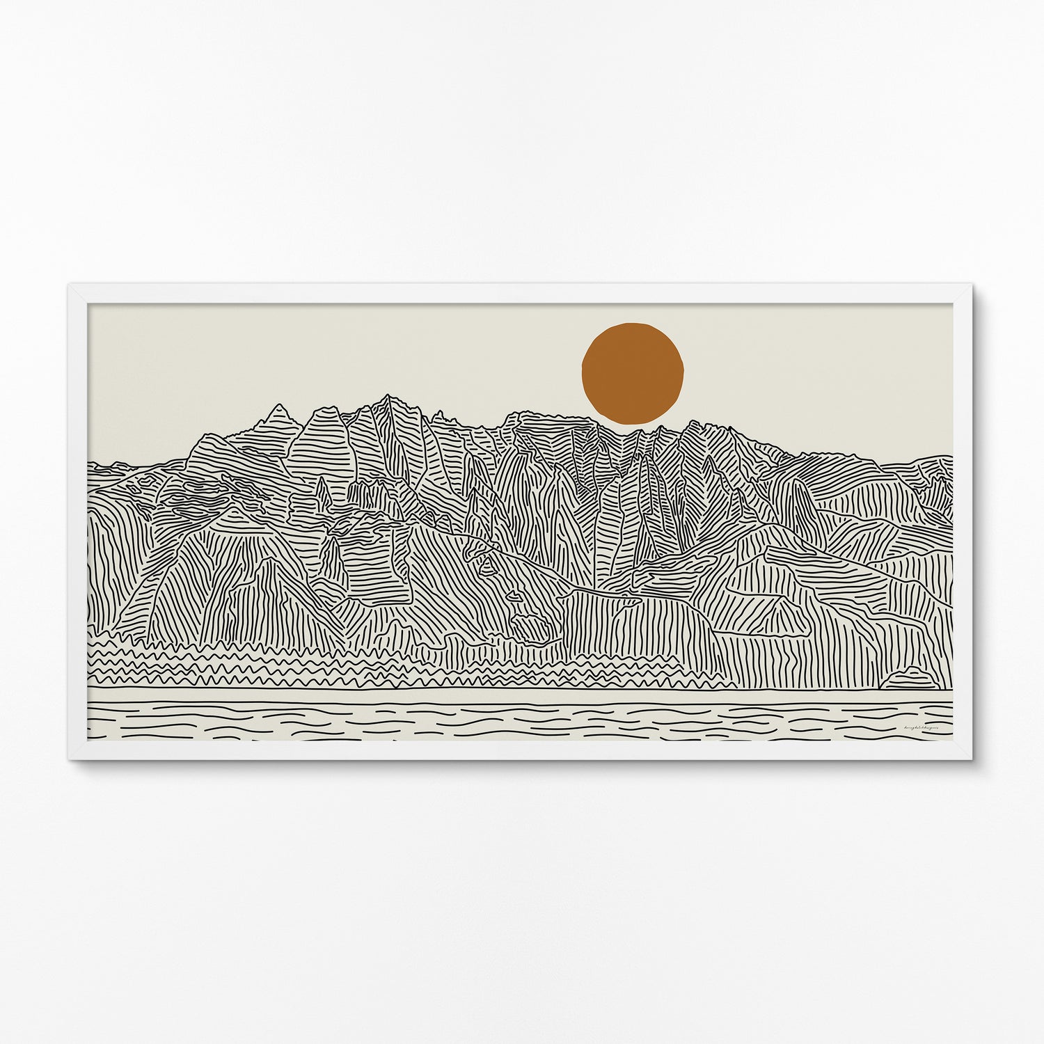 Kauai Hawaii Panorama Poster