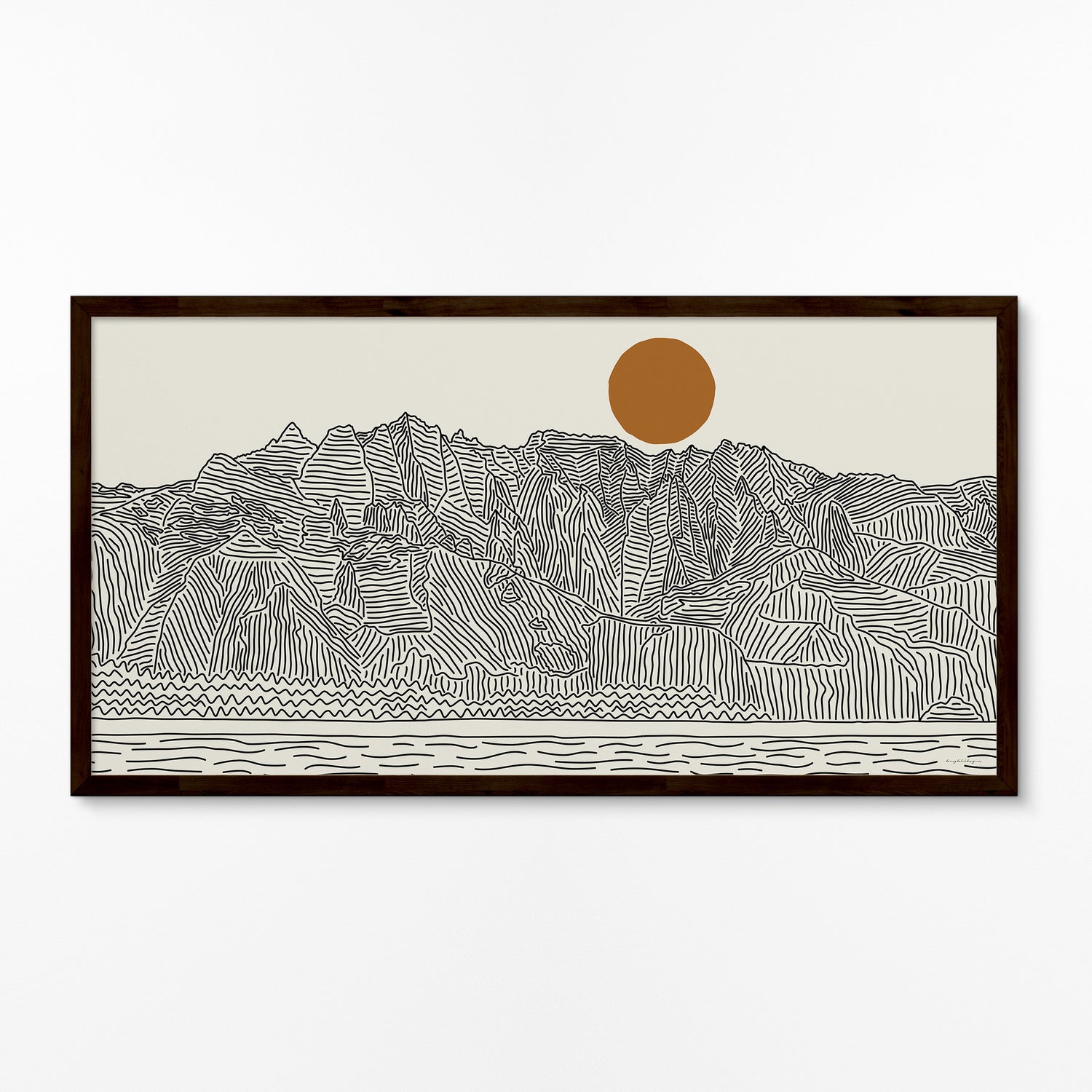 Kauai Hawaii Panorama Poster