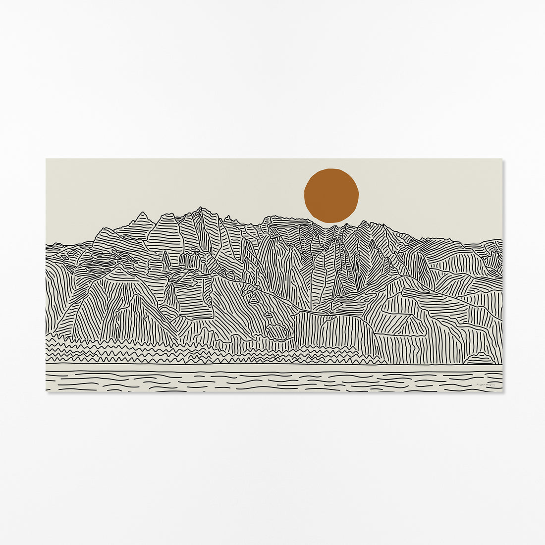 Kauai Hawaii Panorama Poster