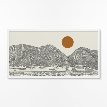 Panorama Poster: West Maui Mountains Hawaii