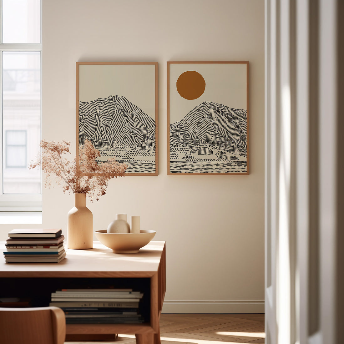 Tweeluik Poster: Maui’s West Mountains Hawaii