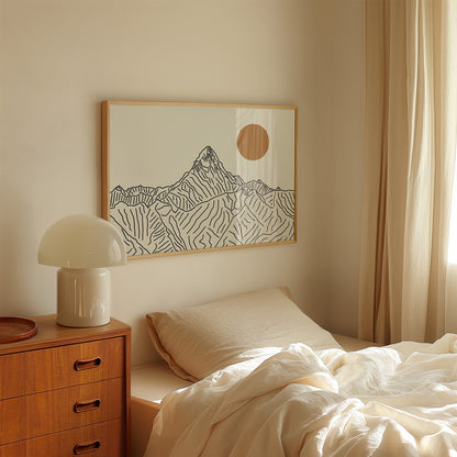 Mount Everest Poster Horizontaal