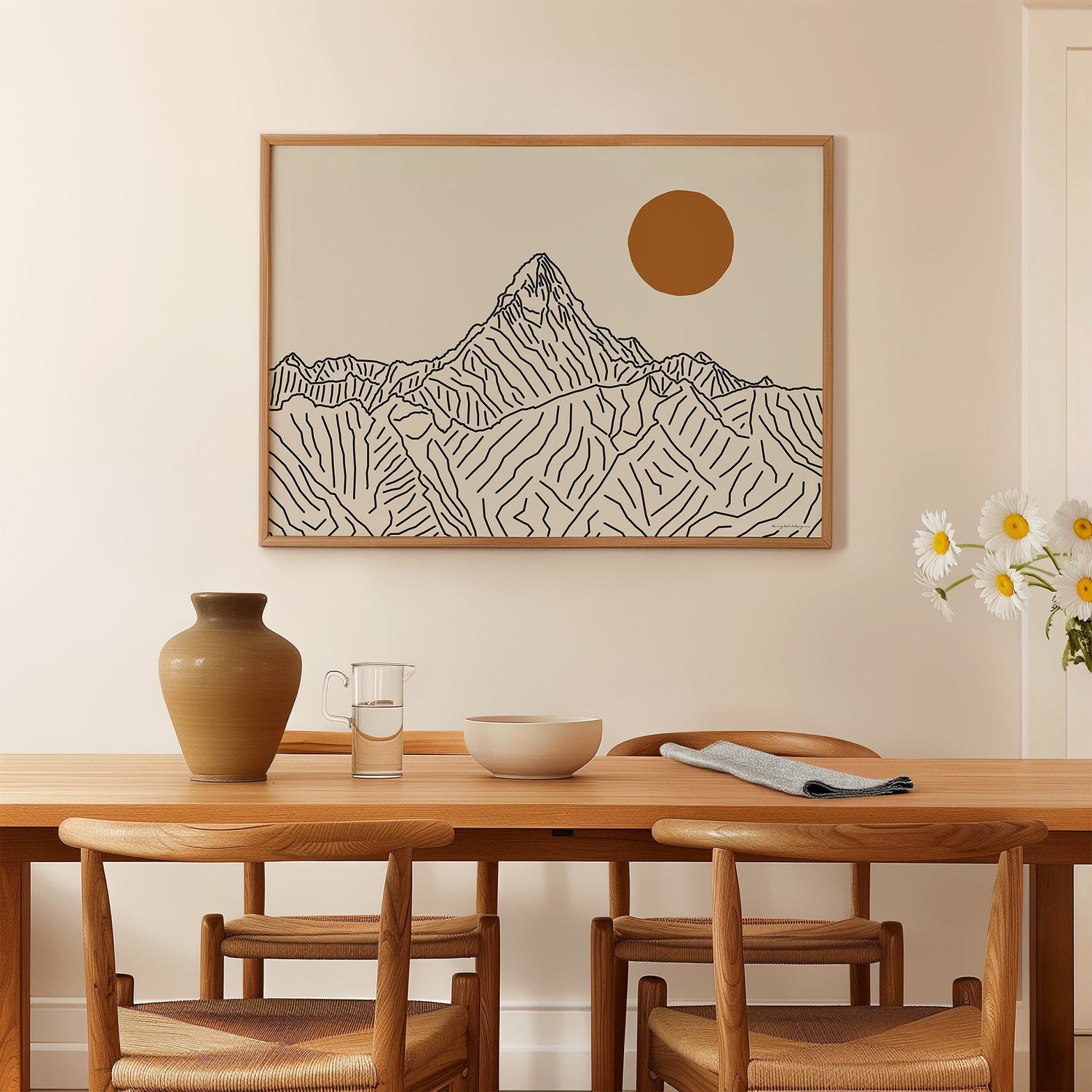 Mount Everest Poster Horizontaal