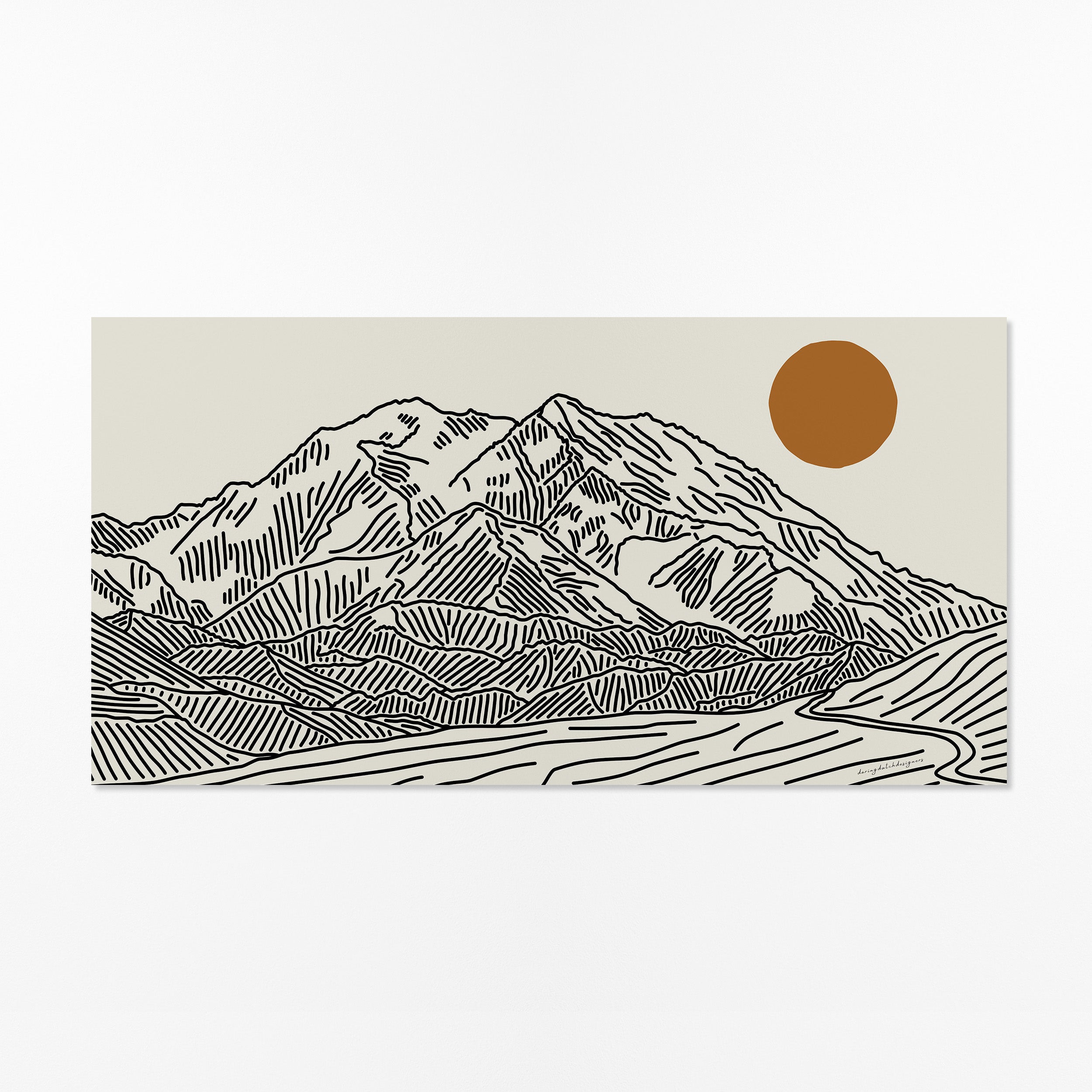 Denali Alaska Panorama Poster