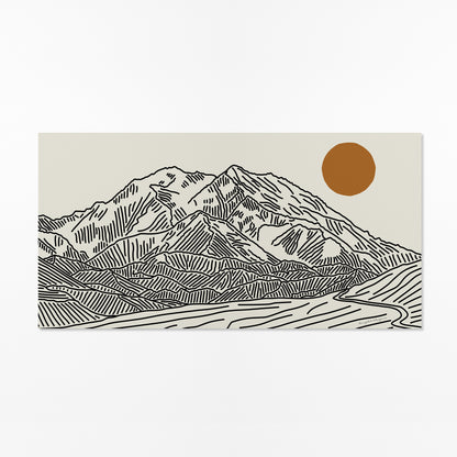 Denali Alaska Panorama Poster