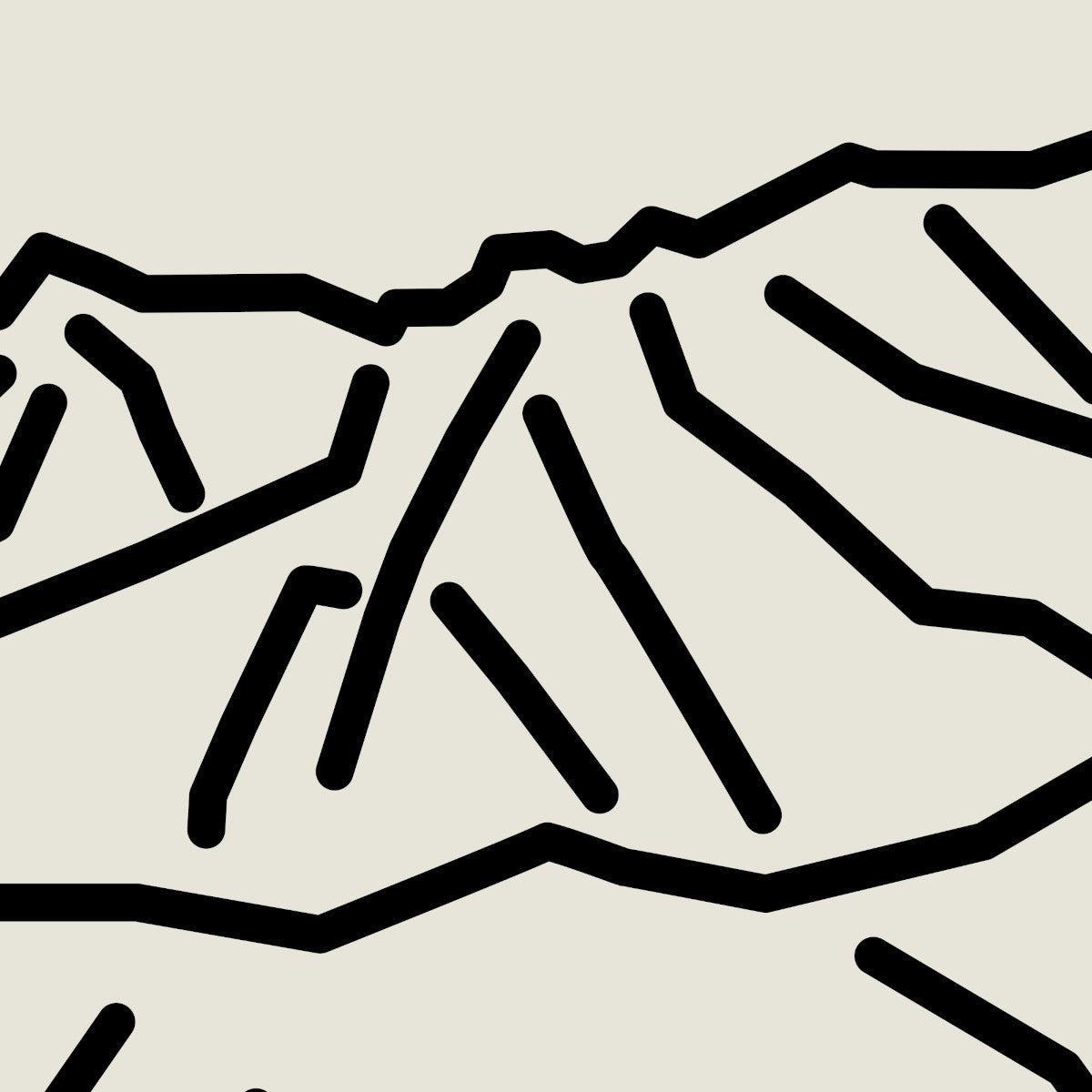 Mont Blanc Poster Verticaal