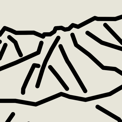 Mont Blanc Poster Verticaal