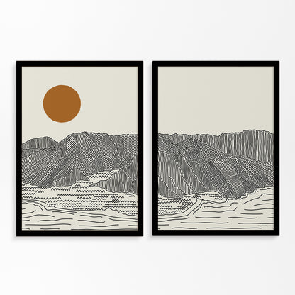 Tweeluik Poster - Jouw Herinnering aan Oahu, Hawaii