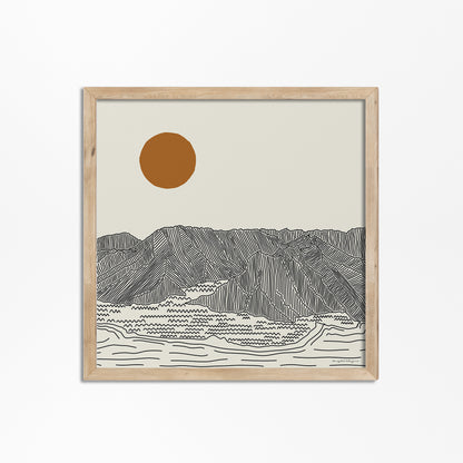 Poster Vierkant - Magisch Oahu Hawaii