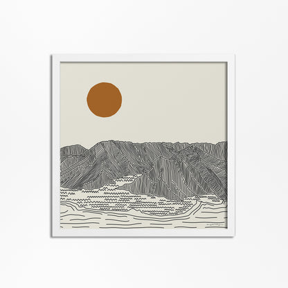 Poster Vierkant - Magisch Oahu Hawaii