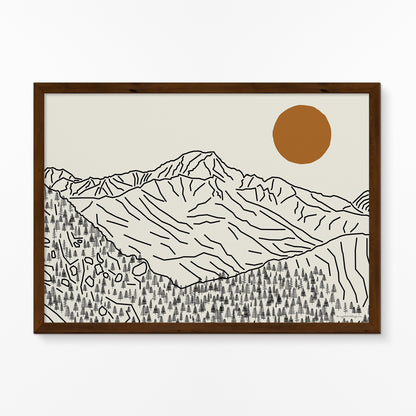 Mont Blanc Poster: Een Reis naar de Top van de Franse Alpen