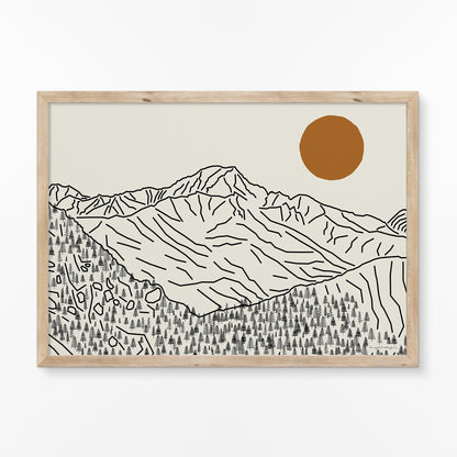 Mont Blanc Poster: Een Reis naar de Top van de Franse Alpen