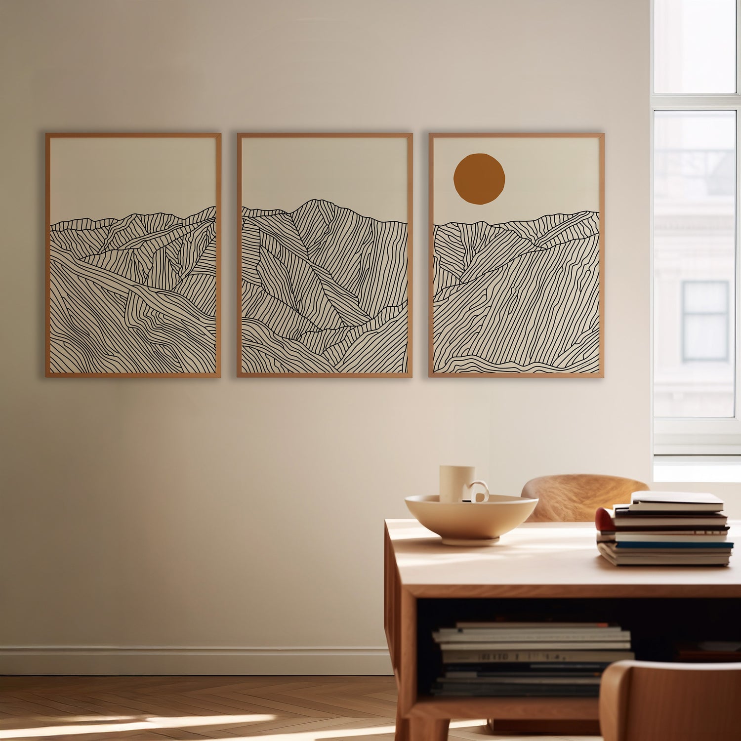 Three-Panel Poster: Stories from the Southern Japanese Alps