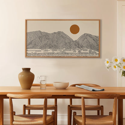 Panorama Poster: West Maui Mountains Hawaii