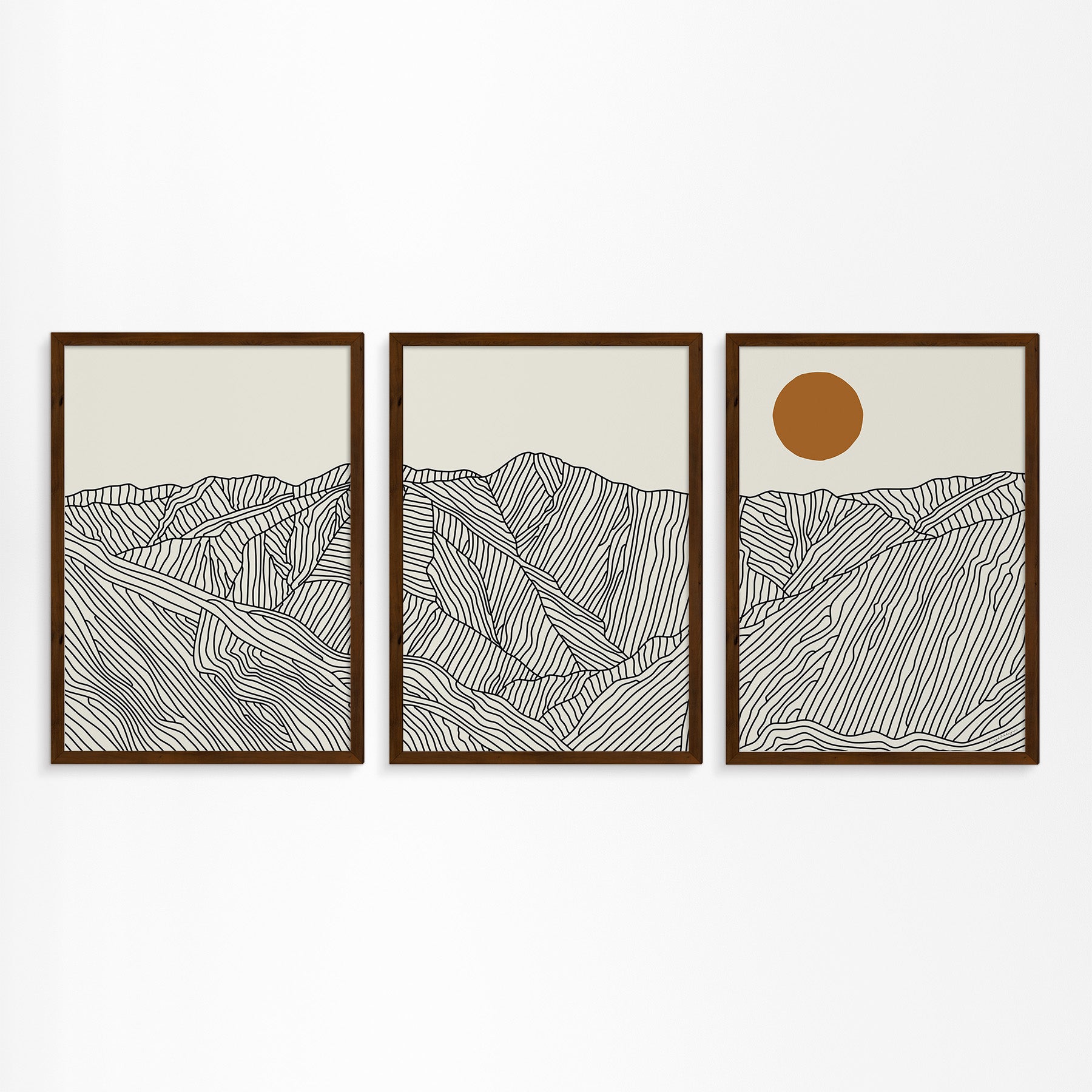 Three-Panel Poster: Stories from the Southern Japanese Alps