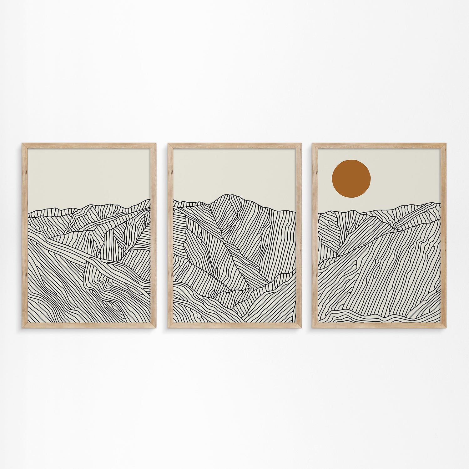 Three-Panel Poster: Stories from the Southern Japanese Alps