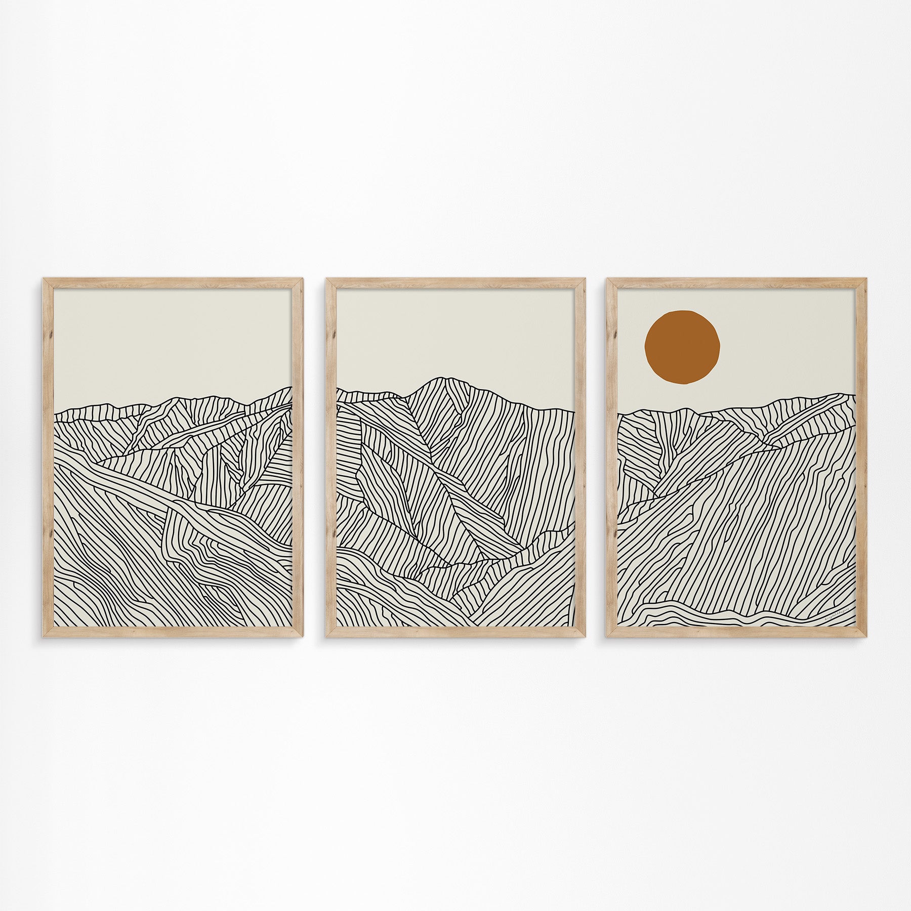 Three-Panel Poster: Stories from the Southern Japanese Alps