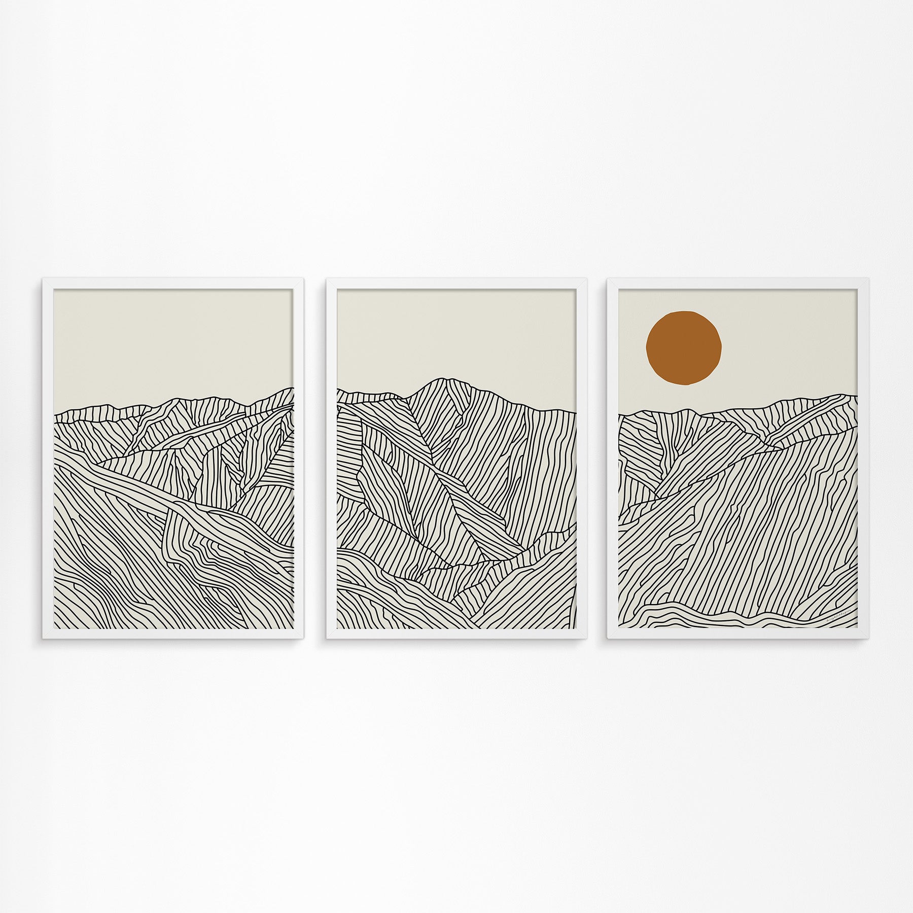 Three-Panel Poster: Stories from the Southern Japanese Alps