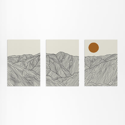 Three-Panel Poster: Stories from the Southern Japanese Alps